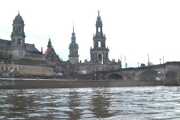 Dresden Blick Richtung Hofkirche